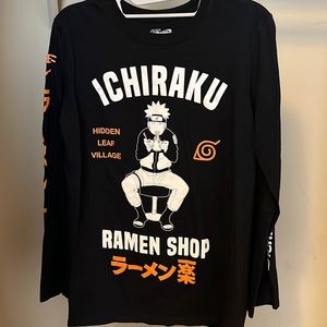 Mens size small Ichiraku ramen shop long sleeve t-shirt
